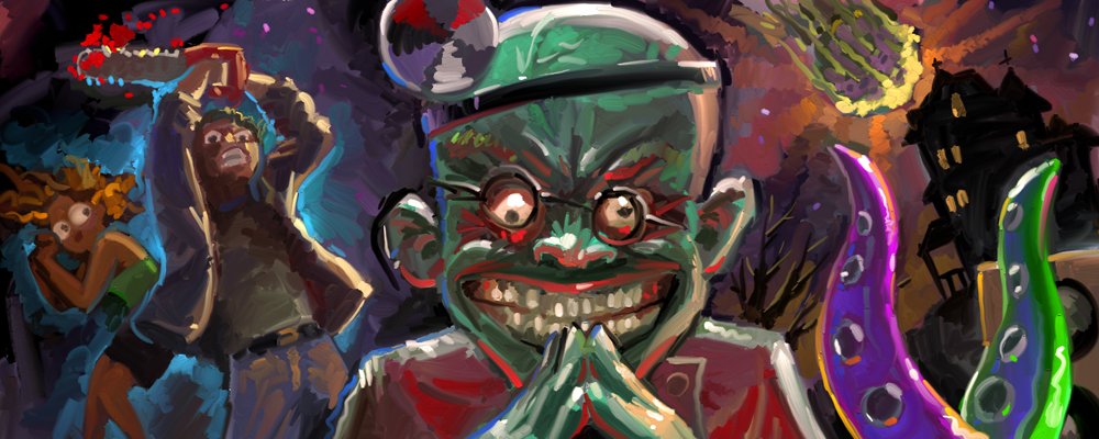 <a href="/Laserschwert_/">Laserschwert</a> Several years ago, <a href="/mixnmojo/">The International House of Mojo</a> published a series of site features called "LucasArts' Secret History." Their entry for #ManiacMansion includes an in-depth review, trivia, secrets, music, and a narrative-based walkthrough from the official hint book: mixnmojo.com/features/sitef…