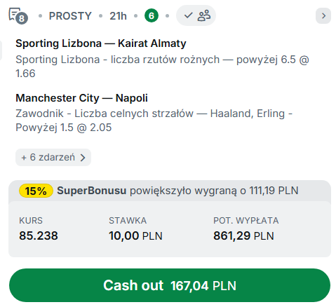 SzymonAkaKiemon's tweet photo. ROBI SIĘ CIEKAWIE🔥🔥🔥

✅ Wczoraj
✅ Dzisiaj
🙏 Jutro

✅ Athletic Bilbao +12.5 fauli
✅ Celny Guirassy i Celny Yildiz
✅ Wygrana Realu
✅ X2 Inter i Celny Thuram
✅ Celny Olise
✅ Celny Barcola
🔜 Sporting +6.5 rożnych
🔜 Dwa Celne Haalanda
🔜 KURS 85.23

Zostały rożne drużyny, która gra u siebie na Kairaty oraz celne wielkiego Norwega
Cash out robi się sympatyczny

Już wiem, że kocham Ligę Mistrzów w nowym formacie

Jutro domykamy kupon🫡