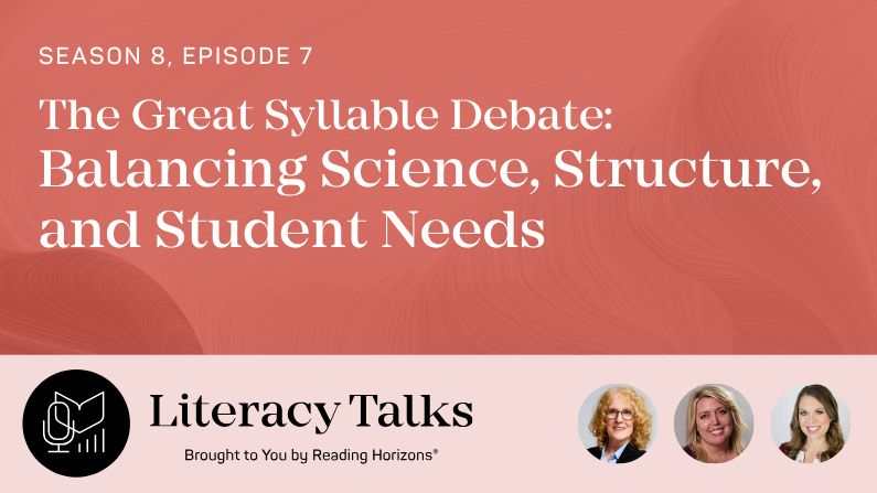 ReadingHorizons's tweet image. In this episode of #LiteracyTalks, the team tackles The Great Syllable Debate. From research to real-world classroom practice, discover what educators need to know about teaching multisyllabic words.

🎧 Listen now: bit.ly/47K6axT

#ScienceOfReading #LiteracyInstruction