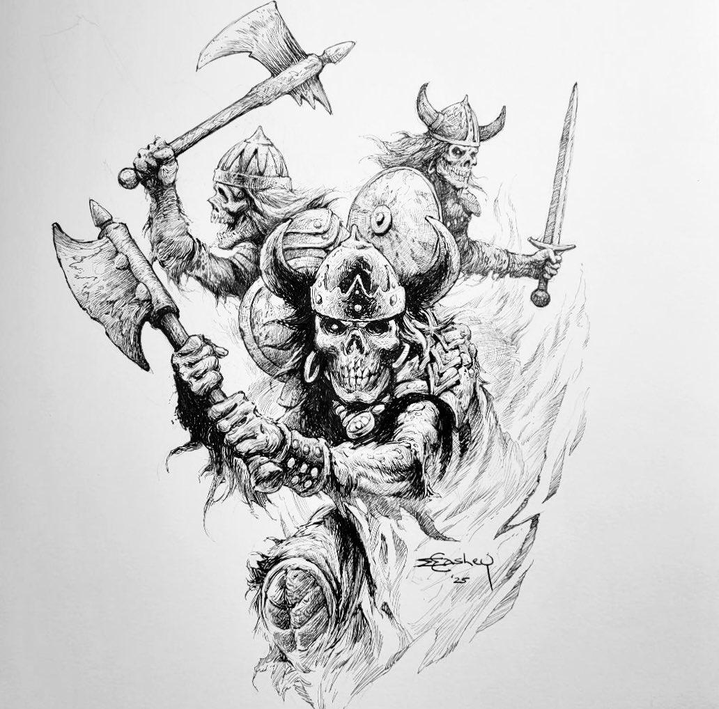 Newly finished commissioned art piece, shared by Jeff Easley.

He’s still got it.