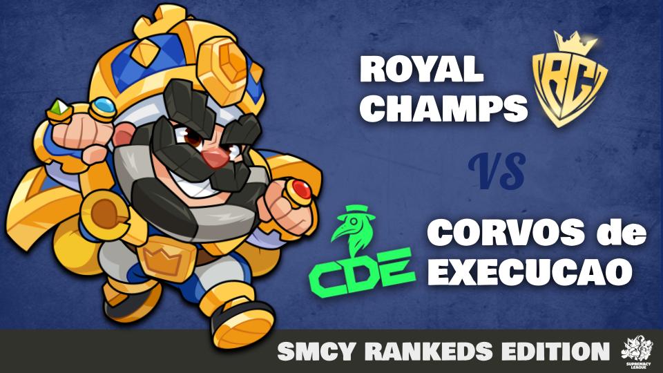 Royal_ChampS_'s tweet image. Let&apos;s gooooooooooo!

⚔️Match 1 - SMCY Rankeds Edition Tournament - Stage 3 (5v5) @CR_Supremacy 
🗓️Saturday, September 20
⏰15:00 UTC 

@Royal_ChampS_ //@CDE_SB 

#GoRC