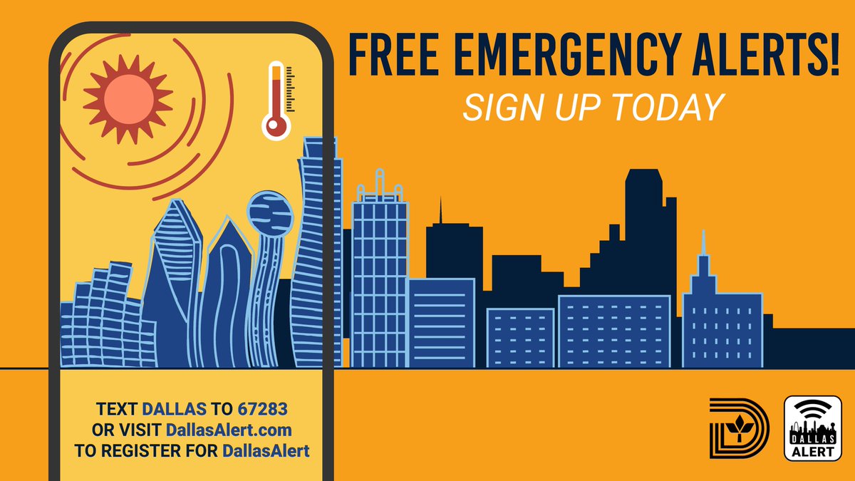 DallasOHCE's tweet photo. Free Emergency Alerts! Sign up today! https://t.co/r1rubbWY8n