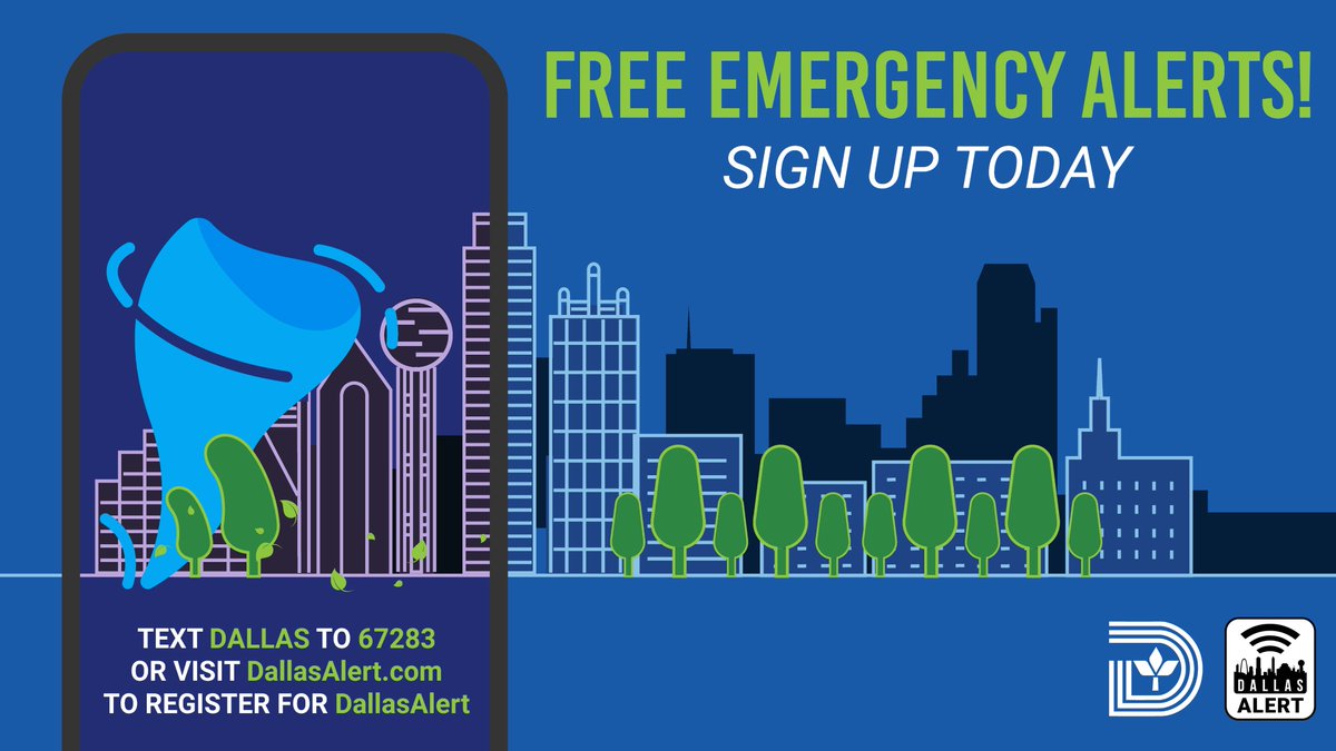 DallasOHCE's tweet photo. Free Emergency Alerts! Sign up today! https://t.co/r1rubbWY8n