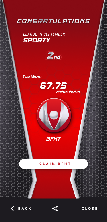 Befasterfit's tweet image. Winning isn’t bought, it’s earned 🏆 Your effort determines your $BFHT earnings. Run, complete challenges, claim your spot. Who will top the division this month? Start running and claim your leaderboard position!  #BeFasterfit #proofofmove