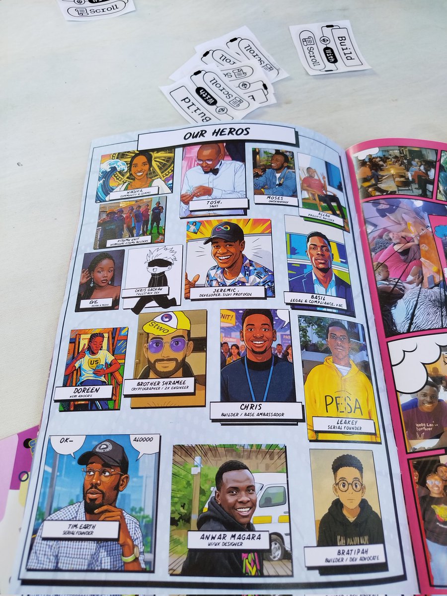 leakeynjeru's tweet image. Came across this wonderful magazine by @Web3Clubs during @ETHSafari , was a great piece of art 🎭, I was also happy to see myself featured there as a &quot;serial founder&quot;😂✌🏽 and also there were some cool projects featured like @ExpendiApp,  @minilend_bits, @questpanda_xyz  and more