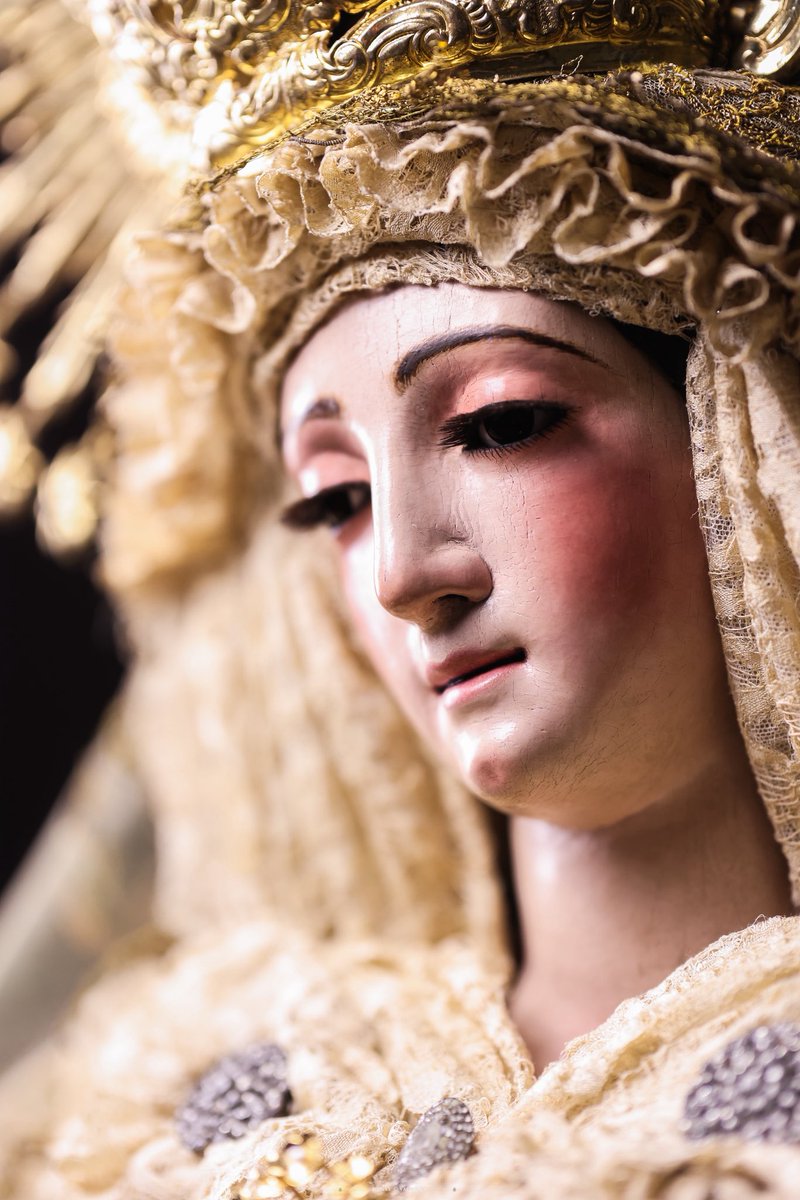 Araqueencrrs's tweet photo. La Virgen de la Sangre de Gerena 
Toda una joya 🟢
@VeraCruzGe https://t.co/kvoUJenpSS