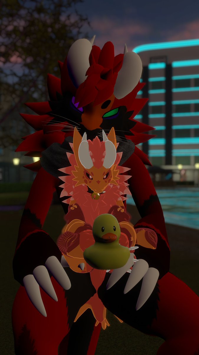 Wimker snuggles! For #wickerwednesday rawrgh!