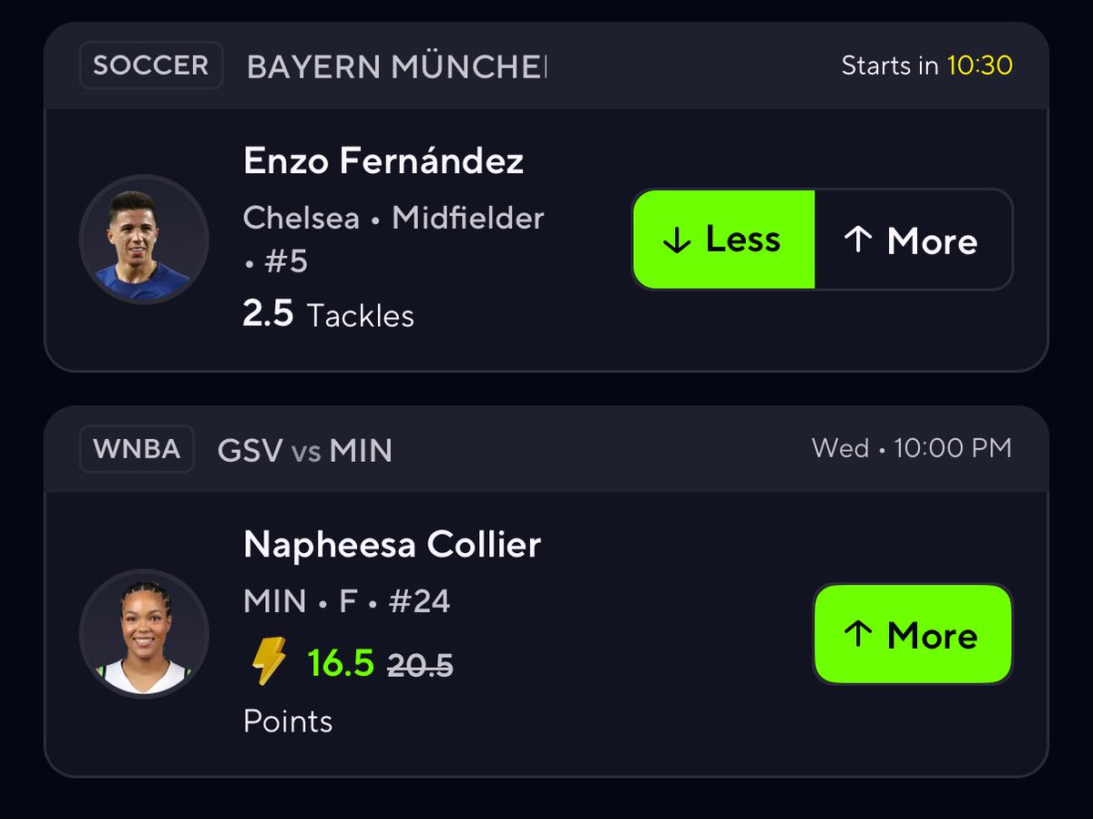 luzalolocks's tweet image. WNBA TACO PAIR 🍐
#prizepicks #dabble #betr