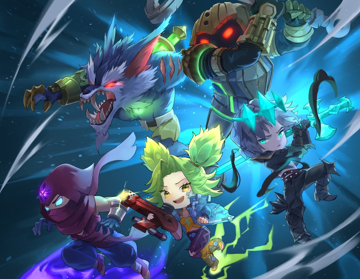 롤 SD 단체 일러스트 개인 의뢰 작업했습니다!
각각 제리, 말자하, 비에고, 워윅, 노틸러스입니다!
#LOL #LeagueOfLegends