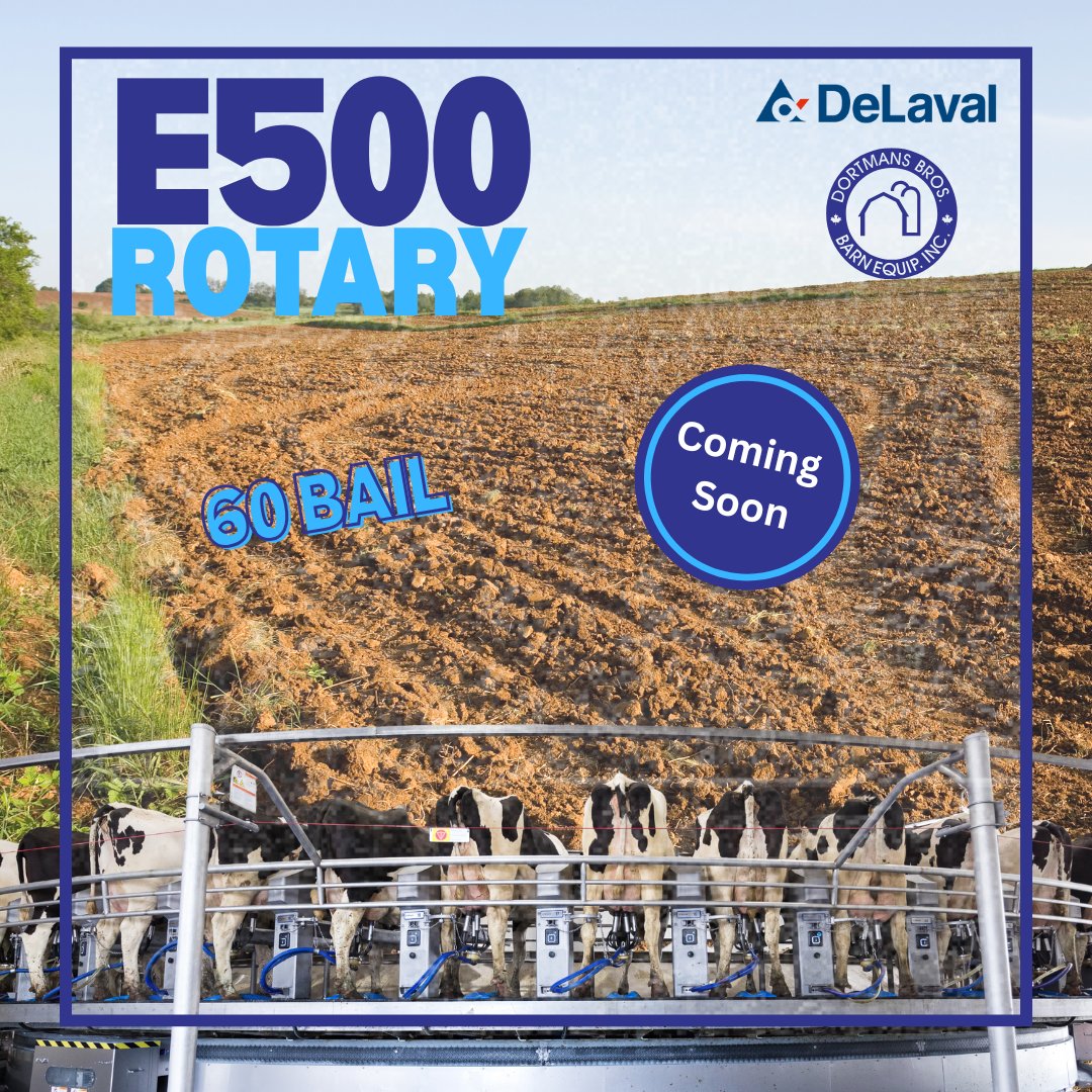 🔥 BIG NEWS 🔥
We are excited to break ground for this <a href="/DeLavalCanada/">DeLaval Canada</a> E500 60-Bail Rotary parlour!💥🐮
Stay connected with us on our social media platforms for updates!👀
#dortmansbros #DeLaval #rotary #dairyfarming #ontag