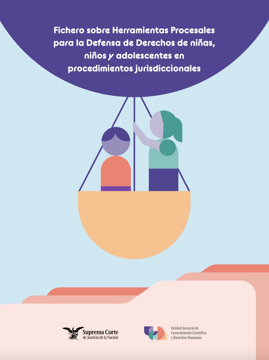 📌El Fichero sobre herramientas procesales para la defensa de derechos de NNA en procedimientos jurisdiccionales, tiene el objetivo de socializar buenas prácticas judiciales para su protección.

📚Elaborado por <a href="/ddhh_scjn/">Unidad General de Conocimiento Científico y DDHH</a> y la ODI.

📃Consúltalo: scjn.gob.mx/derechos-human…
