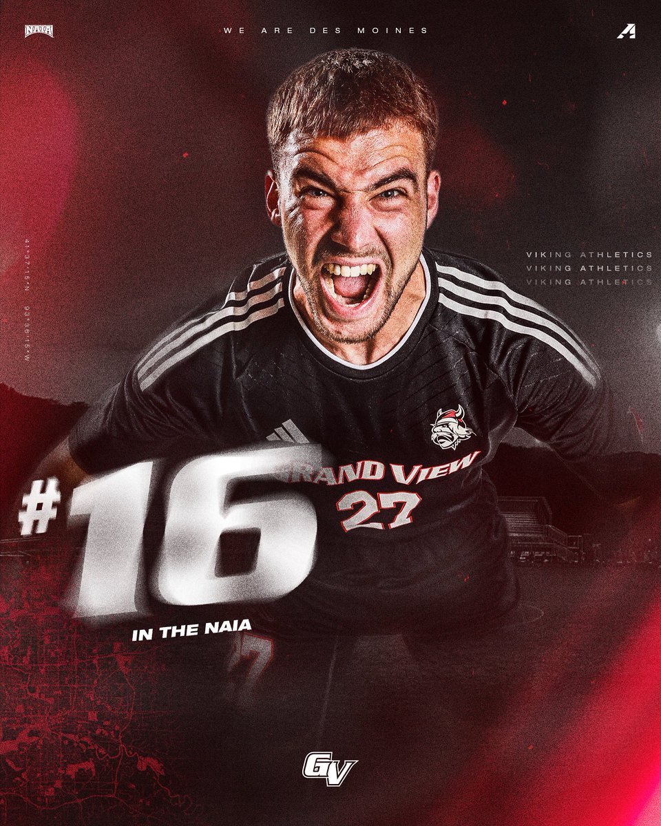 🚨 RANKED 🚨
Your Men’s Soccer Vikings have officially broken into the national rankings — sitting at #16 in the country for the first time this season!! 🔥⚽️

#TheRightWayToPlay #Vikings