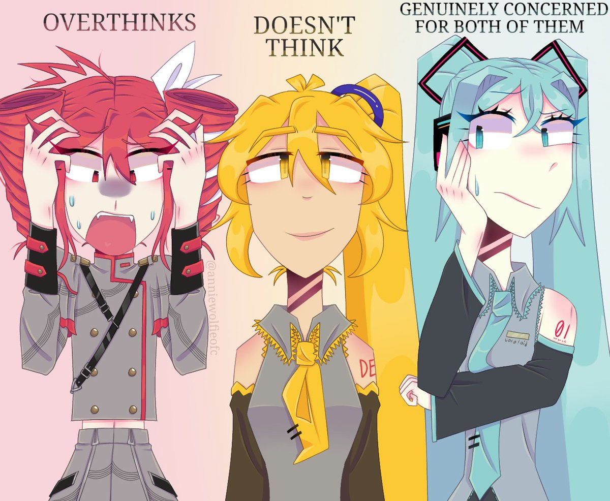 anniewolfieofc's tweet image. #vocaloid #vocaloidfanart #synthv #fanloid #fanart #初音ミク #重音テト #亞北ネル #triplebaka #triplebakasquad #hatsunemiku #kasaneteto #akitaneru #art #artwork #illustration #digitalart