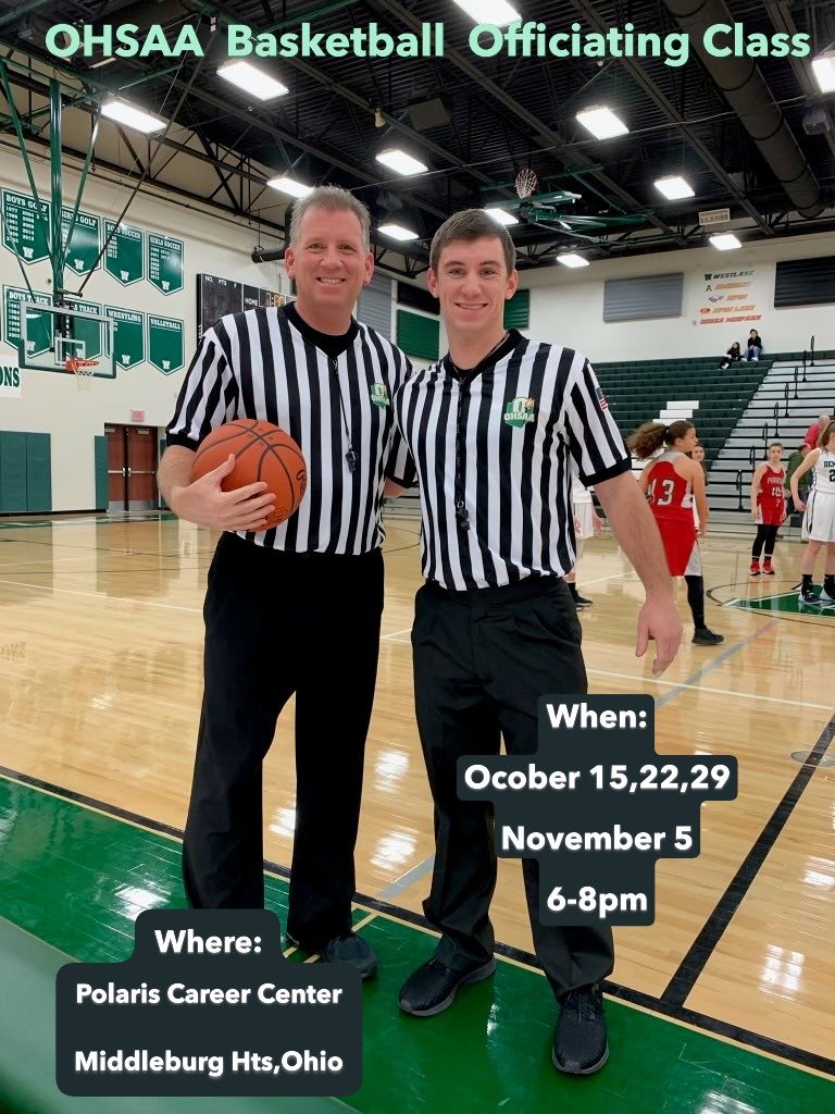 rocky_neale's tweet image. Classes start soon ! @cavs @NBARefs @OHSAASports @Ohio_Basketball @SptsOffCare @KenCarman