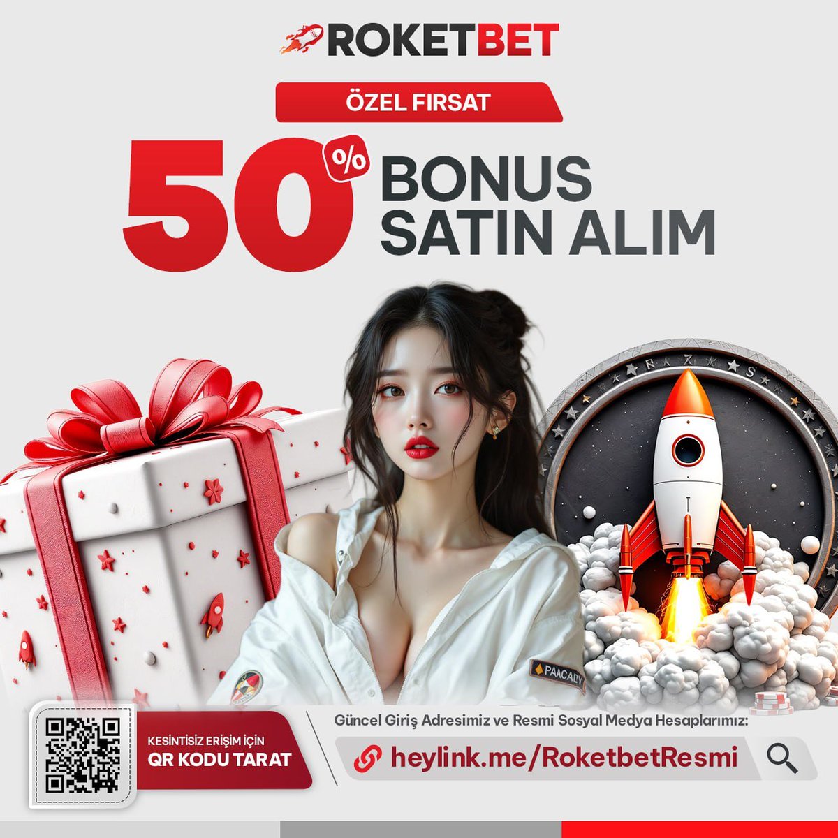🍭 Sweet Bonanza 1000 Oyununda Geçerli ;

🎅 Bonus Buy Fırsatı Roketbet 'te 

👉Güncel Giriş Adresi - kslnk.com/roketresmi

👱‍♀️ Tek Spinle MAX WIN Zamanı
#roketbet #denemebonusu