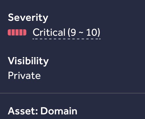 code_13x's tweet image. Yay, I was awarded a $25,000 bounty on @HackerOx01! #TogetherWeHitHarder
Severity: Critical
#hackerone #BugBounty #bugbountytips #bugbountytip #infosec #CyberSec #bughunter #API #apisecurity #cybersecuritytips #ethicalhacking #Pentester #Hacking