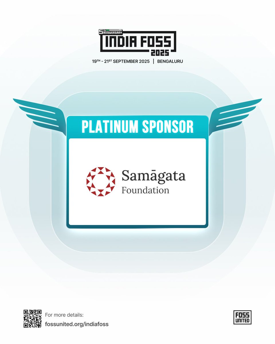IndiaFOSS 2025 tweet media
