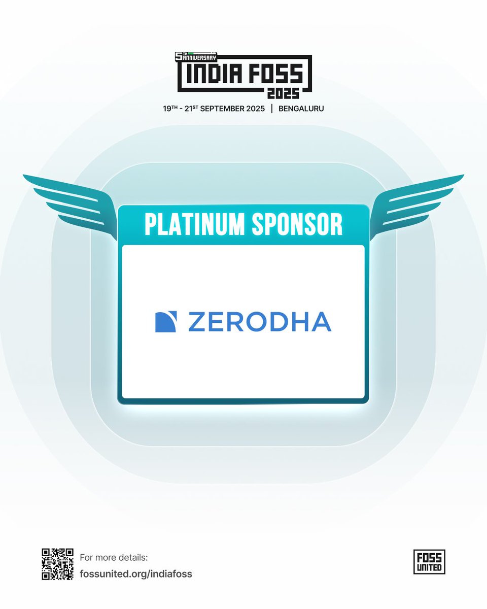IndiaFOSS 2025 tweet media