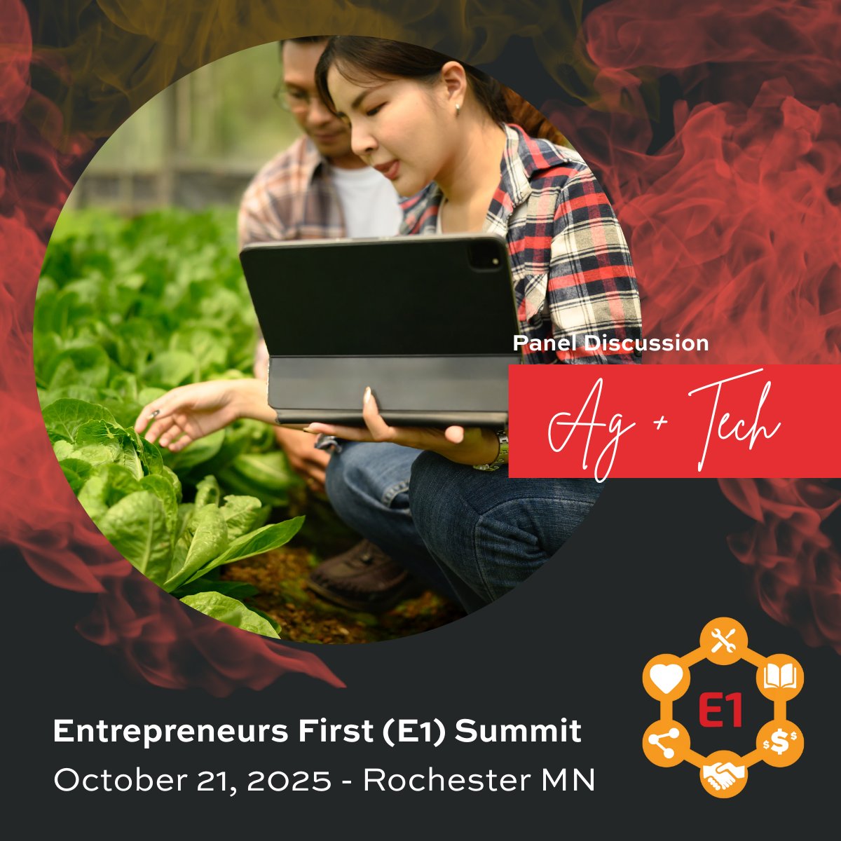 At this year’s E1 Summit, we’re bringing together leaders at the intersection of agriculture and technology to explore how innovation is shaping the future of food, farming, and sustainability.

🎟️ Sign up for your tickets today
entrepreneursfirst.org/e1-summit
#AgTech #Entrepreneurship