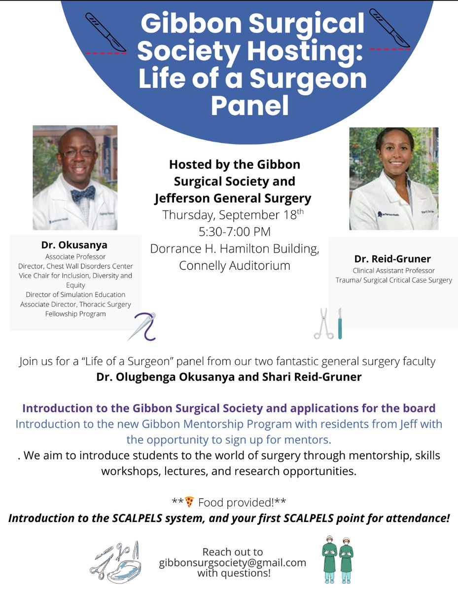 Gibbon Surgical Society SKMC Thomas Jefferson Univ tweet media