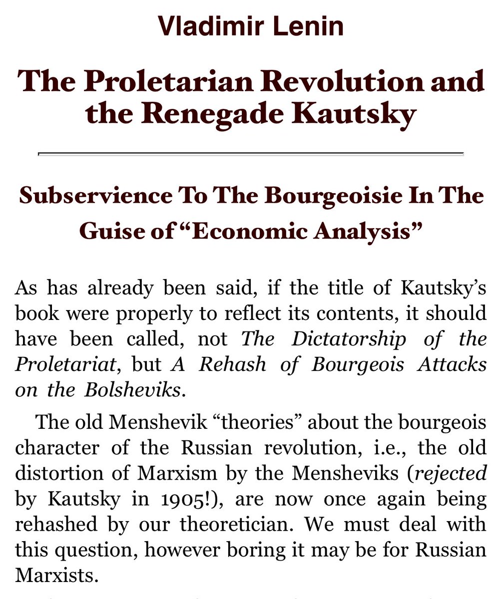 Marx, Engels, and Lenin didn’t waste their time debating every reactionary dummy with a banner.

They instead spent the vast majority of their efforts exhaustively detailing the holes in the positions of their fellow leftists!