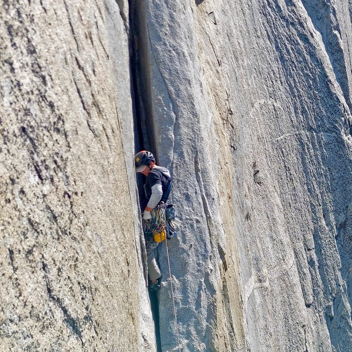 Luke Prinster in Yosemite