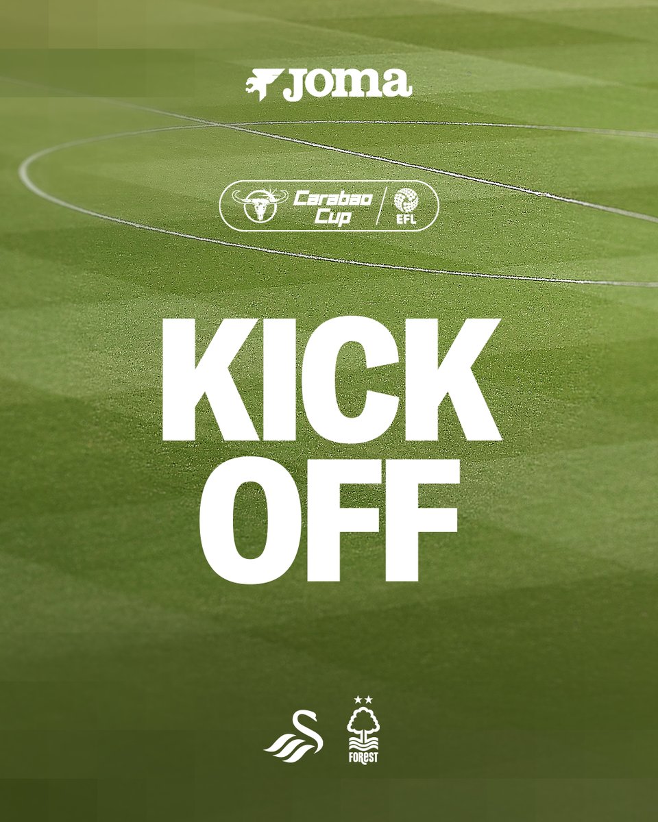 SwansOfficial's tweet image. ⏰ KO | 🦢 0-0 🌳 

We&apos;re under way! 

💻 Match centre 👉 swanseacity.club/3IolMww

#SWAvFOR | @Carabao_Cup