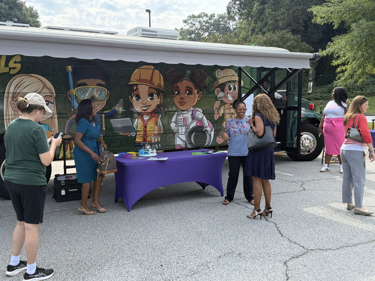 Curiosity was alive at the Driving Possibilities STEM Lab ribbon-cutting at College Park Elementary School this morning! We are so excited about this opportunity for our students to explore the possibilities of STEM in their futures! <a href="/STEMSLC/">Nicole Ford</a>