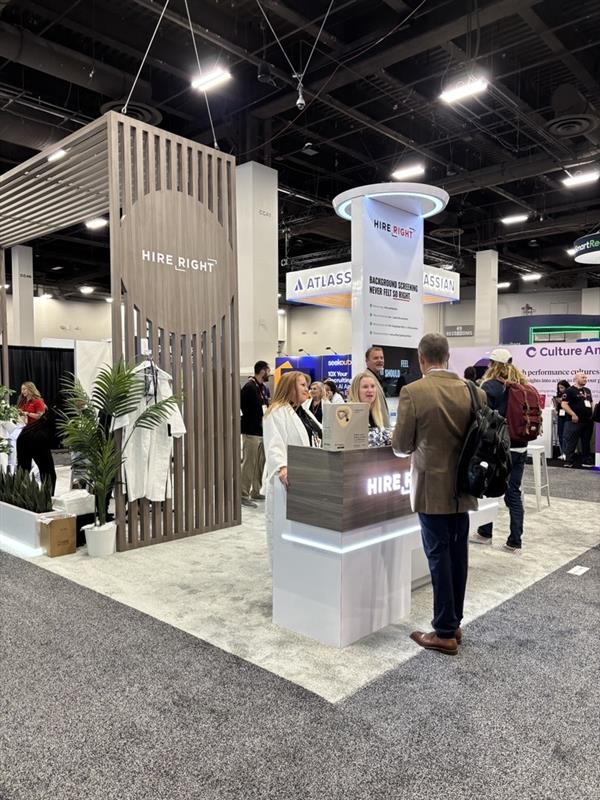 HireRight's tweet image. Hiring (and conferences) can be chaotic. 

Stop by booth 6727 at #HRTech2025 this week for a break (and a massage!), and find out why #backgroundscreening can feel as calm and effortless as it should.