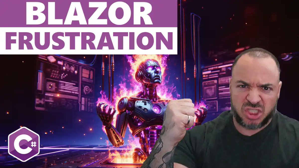 DevLeaderCa's tweet image. I'm still learning Blazor, but MAN did this cause me some grief...
Read more here:
devleader.ca/2024/03/21/bla…
#Blazor #ASPNETCore #DotNet #CSharp