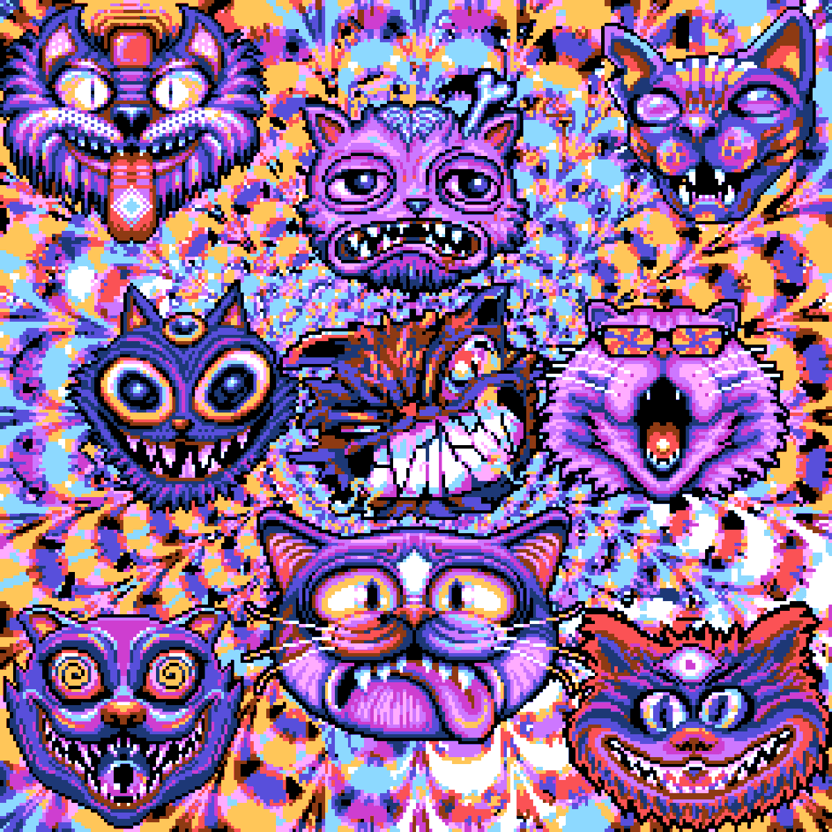 Today's <a href="/basepaint_xyz/">BasePaint</a> is TRIPPY AF! Another great theme art directed by <a href="/Daniela_ilustra/">Daniela✒️</a>  
Get it here for only the next <24 hrs
basepaint.xyz/mint?referrer=…