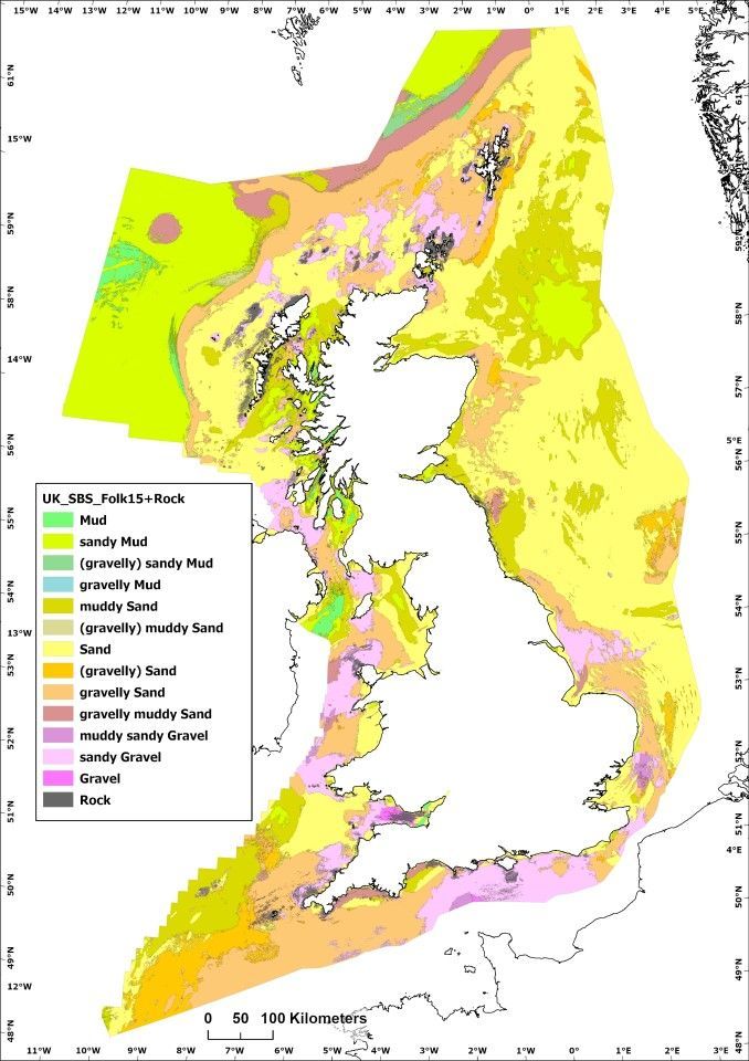 BritGeoSurvey's tweet photo. BGS has developed a new national-scale BGS Predictive Seabed Sediments (UK) dataset based on around 40K sample measurements. The maps are aimed at supporting offshore activities including shipping, mineral assessments, &amp; offshore infrastructure siting.

https://t.co/KpCrG7ItQs https://t.co/aVUazBDxeP