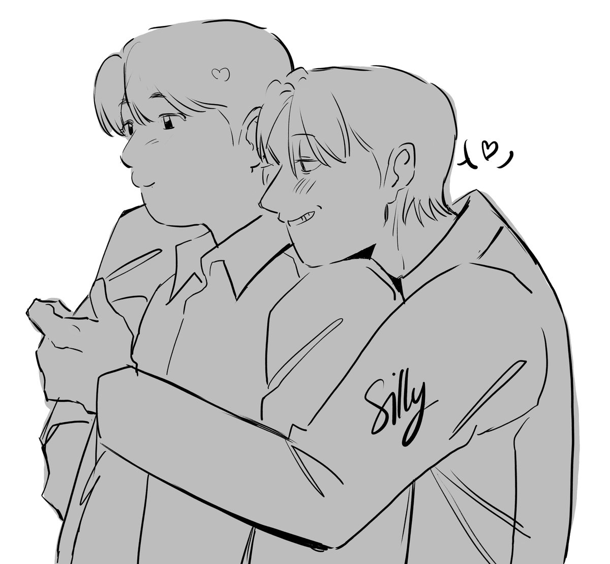 sillylilguy__'s tweet photo. 🐻🦊 
back hug wccjjcng special https://t.co/PzKR03RS5d
