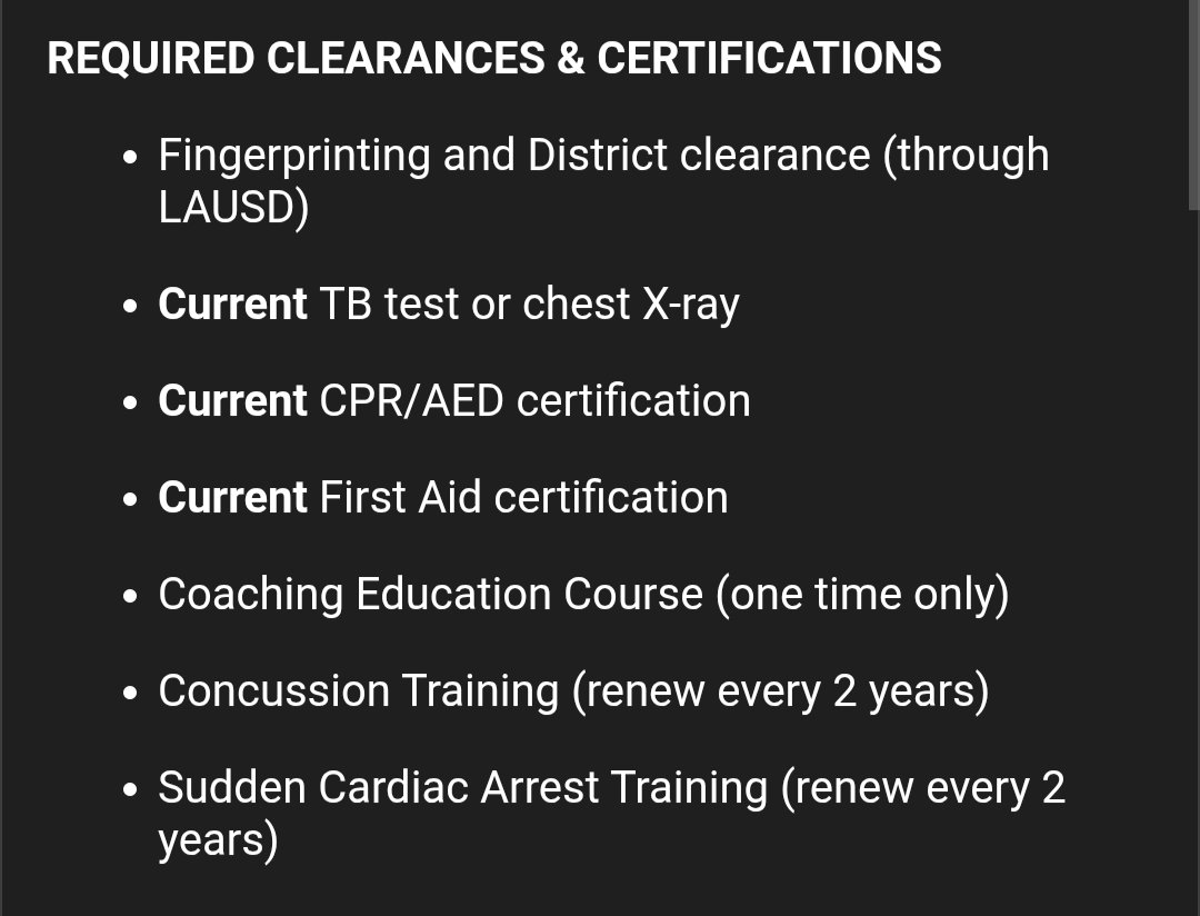 Bleacher coaches please take the steps to become a coach on staff. Also, show up Monday-Thursday for practice not just Friday nights thank you!