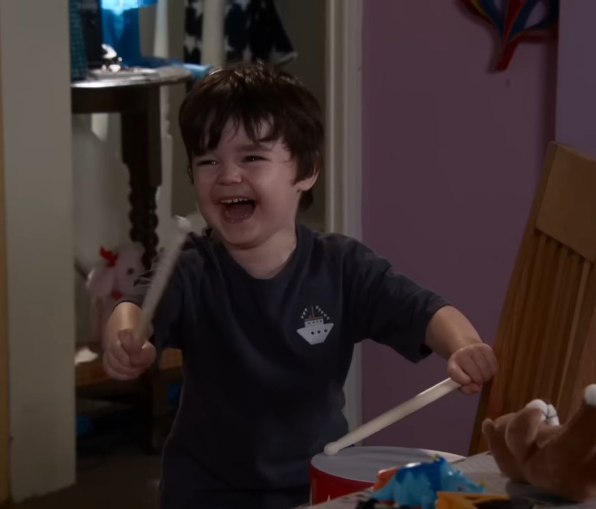 The best kid in soap. What a little treasure ar little Dorin is #Corrie