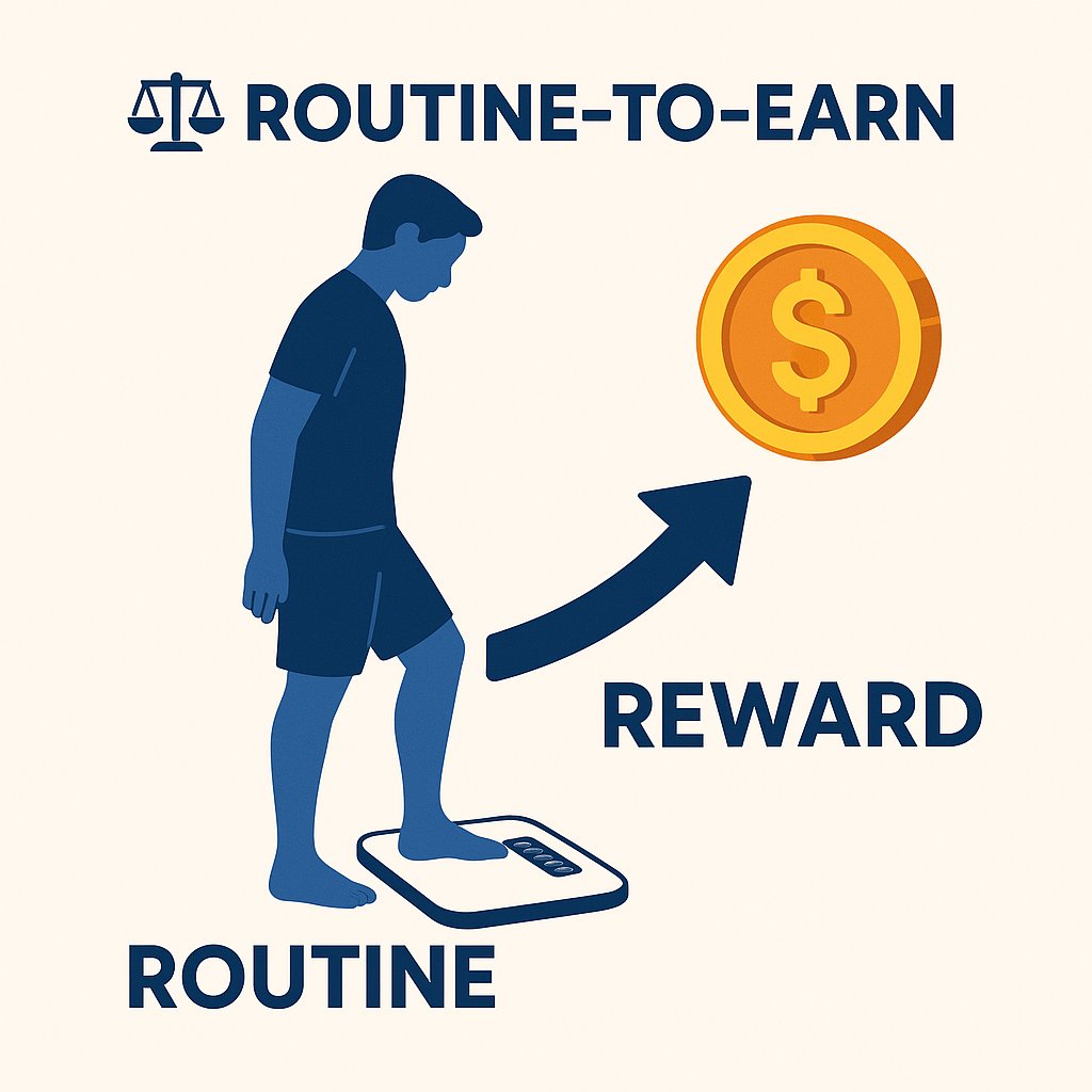 ⚖️ Routine-to-Earn (#R2E) is here.
Your daily weigh-in = your daily reward.
#Crypto meets lifestyle with #Palpables.