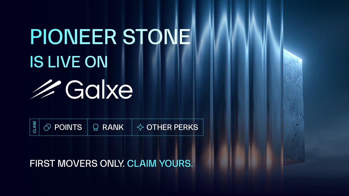 Forte (@forteprotocol) on Twitter photo gFort 🏰 The 2nd quest of the Pioneer Stone is live on <a href="/GalxeQuest/">Galxe Quest</a> .
Signal your alignment. Every echo makes the Fort stronger. 🪨
Join here → app.galxe.com/quest/FortePro…
#ProofOfFortification gFort 🏰 The 2nd quest of the Pioneer Stone is live on <a href="/GalxeQuest/">Galxe Quest</a> .
Signal your alignment. Every echo makes the Fort stronger. 🪨
Join here → app.galxe.com/quest/FortePro…
#ProofOfFortification