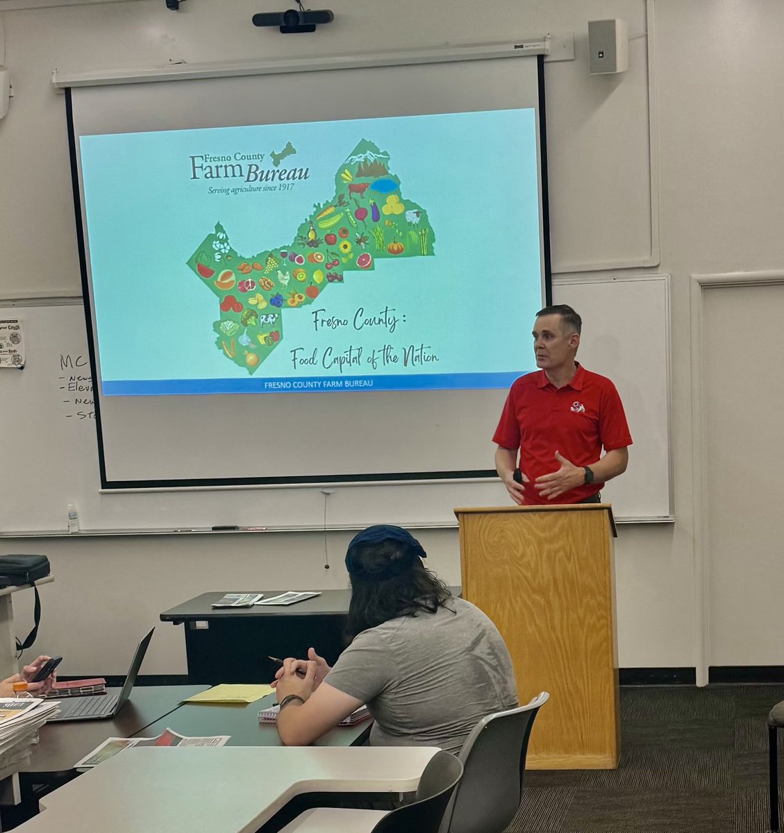 Jim Boren (@jboren4507) on Twitter photo Ryan Jacobsen of the Fresno County Farm Bureau spoke to my advanced reporting class today <a href="/Fresno_State/">Fresno State</a>. Ryan Jacobsen of the Fresno County Farm Bureau spoke to my advanced reporting class today <a href="/Fresno_State/">Fresno State</a>.