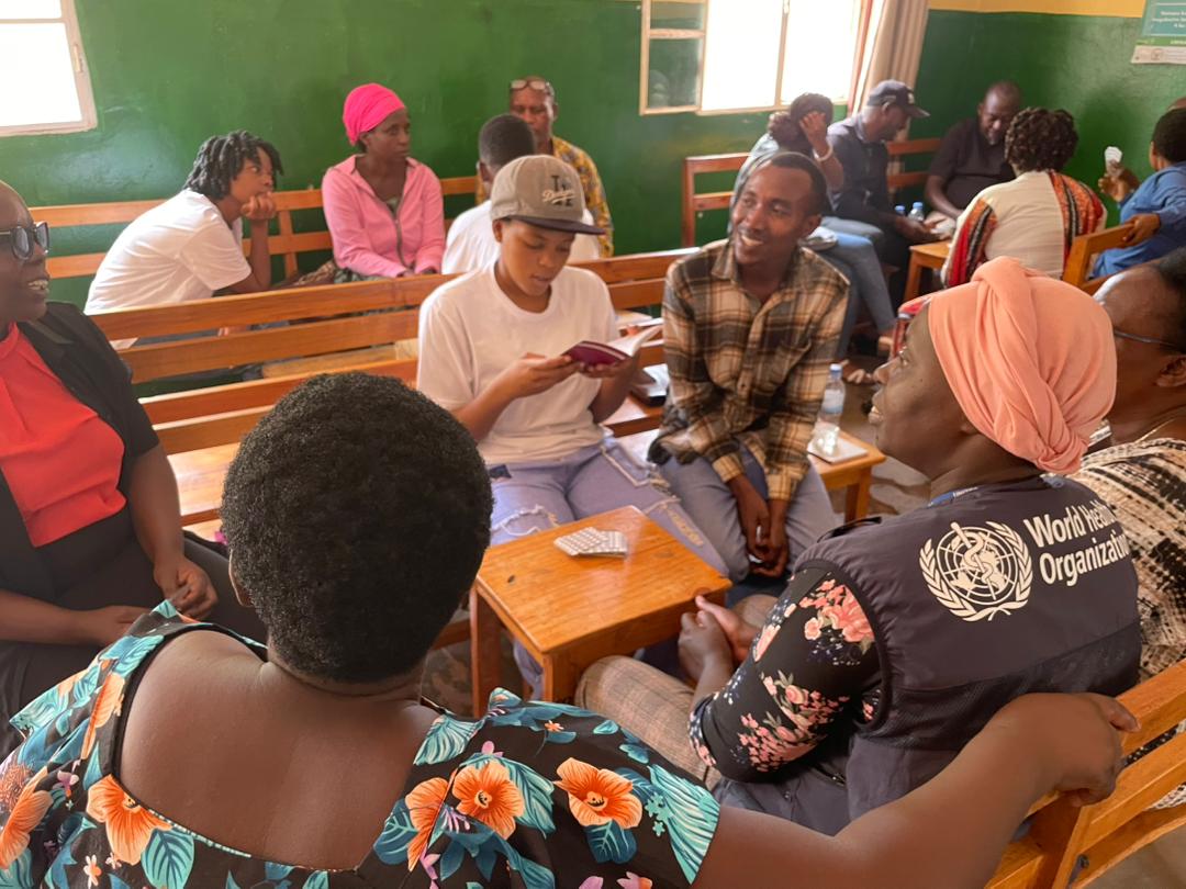 In collaboration with <a href="/RBCRwanda/">Rwanda Biomedical Centre</a>  and <a href="/WHORwanda/">WHO Rwanda</a>, we are currently conducting a two-day Ishema Ryanjye project cascade training for Inshuti Z'Umuryango (IZU), Community Health Workers (CHWs), National Youth Council (NYC), and Youth Volunteers (YV) representatives from all cells
