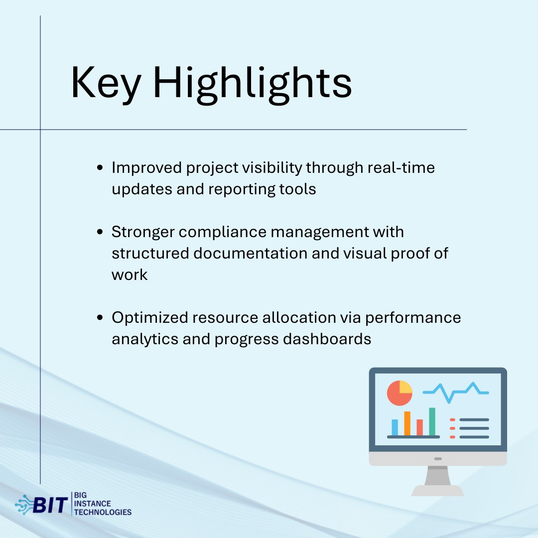 BigInstanceTech's tweet image. We helped a telecom contractor go from manual chaos to real-time visibility, automated compliance, and optimized resource allocation! 📊💡

👉 Want to level up your telecom operations? Contact us today!

#Telecom #Tech #Innovation #DigitalTransformation #ProjectManagement