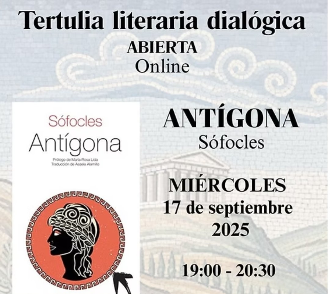 Tertulias literarias dialógicas Elda-Petrer tweet media