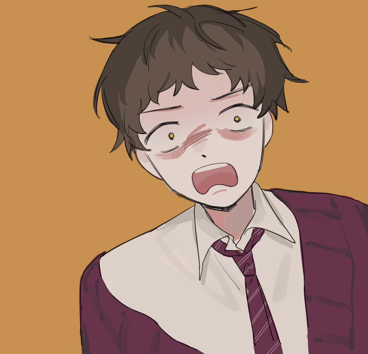 「why did u request this」|ena 🍑のイラスト