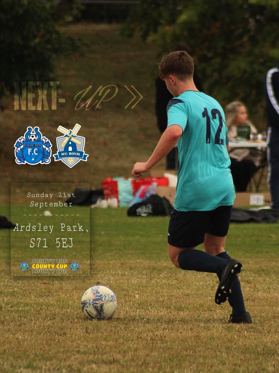 ⏩️ Next-Up AFC Royal

County Cup action this weekend!🏆

#UTSI 🩵