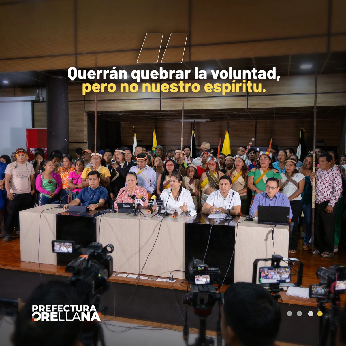 🚨La Prefectura de Orellana y la Alcaldía de La Joya de los Sachas rechazamos las noticias falsas que buscan confundir y desprestigiar.

Nuestra gestión es transparente y honesta. No existe ninguna vinculación con actividades ilegales.
#PrefecturaDeOrellana #LaJoyaDeLosSachas
