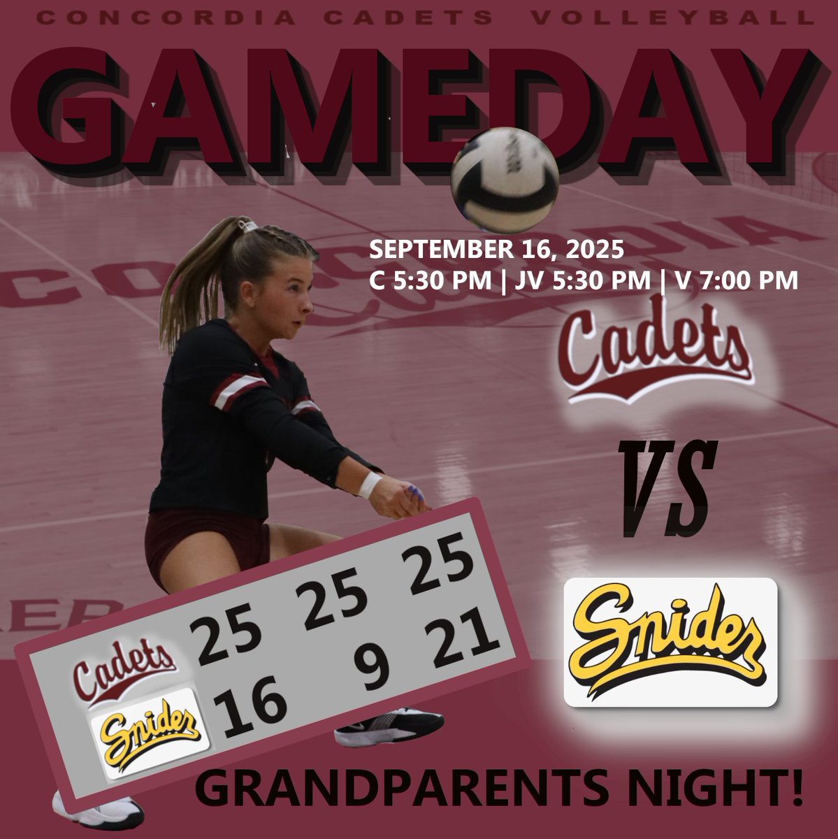 Concordia High School Volleyball tweet media