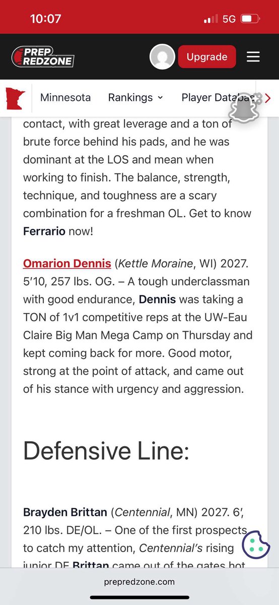 Thank you <a href="/MJ_NFLDraft/">Mark Johnson</a> at <a href="/PrepRedzoneWI/">Prep Redzone Wisconsin</a> for the write ups earlier this summer from the Eu Claire Camp! <a href="/CoachE_Blugolds/">Rob Erickson</a> <a href="/CoachMcHugh62/">Mike McHugh</a>