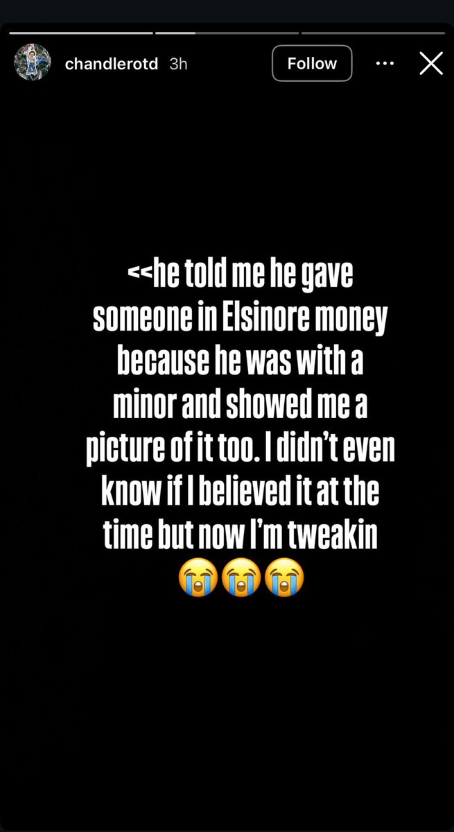 formanzanita's tweet image. post from the same account who posted the picture of d4vd paying off victims friends