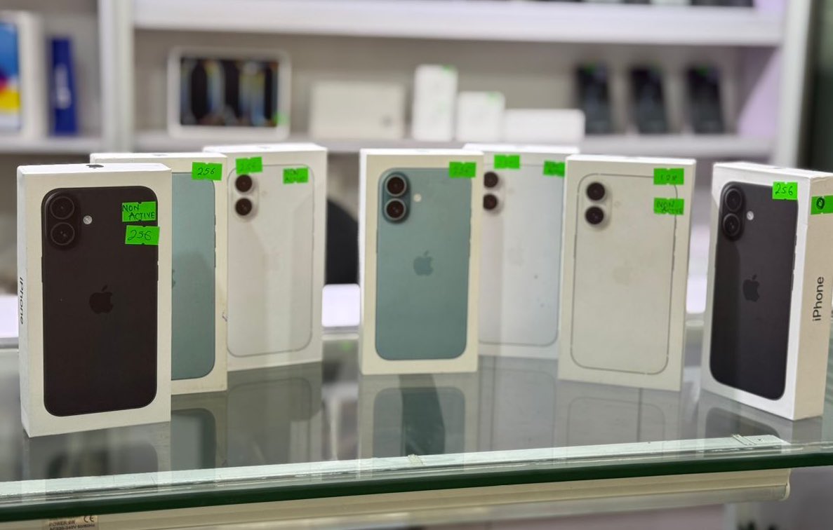 iPhone 16
Brand New 🆕 

Non active deal 

🏷️ 16 128 - 1.150M
🏷️ 16 256 -1.250M

Active deal

🏷️ 16 256 Zero - 1.200M

📍kaduna
🚚Nationwide Delivery 📦

Repost pls 🙏🏽