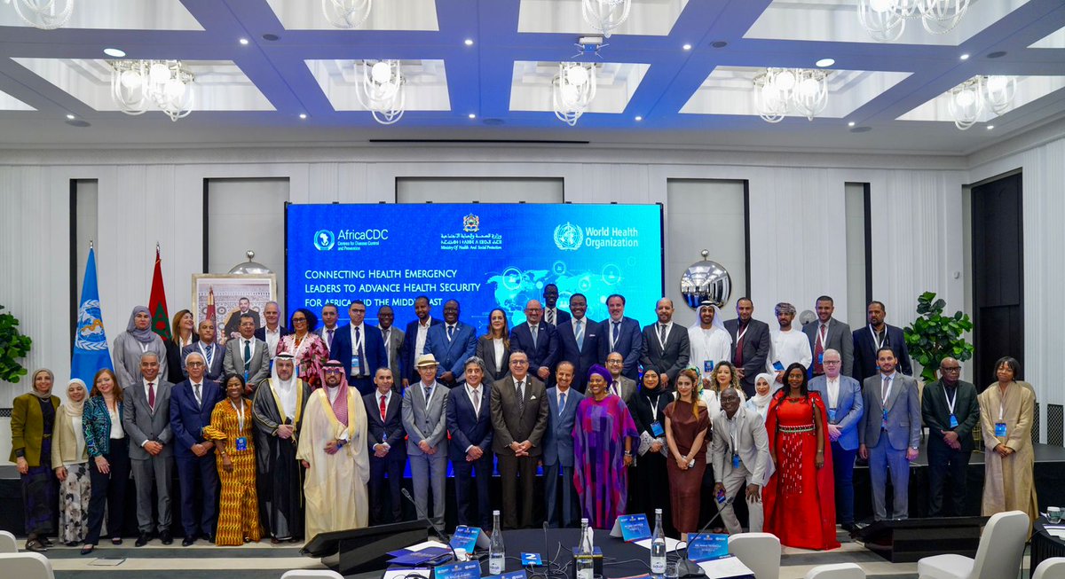 HananBalkhyحنان بلخي (@hananbalkhy) on Twitter photo Health emergencies don’t respect borders — lack of trust and coordination between countries can cost lives. That’s why, for the first time, <a href="/WHO/">World Health Organization (WHO)</a>, together with Africa CDC and #Morocco, has established the Regional Health Emergency Leaders Network, bringing together more than 50 Health emergencies don’t respect borders — lack of trust and coordination between countries can cost lives. That’s why, for the first time, <a href="/WHO/">World Health Organization (WHO)</a>, together with Africa CDC and #Morocco, has established the Regional Health Emergency Leaders Network, bringing together more than 50