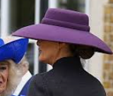 Melania has to be intentionally dressing like this to embarrass her husband. Nobody leaves the house looking like they should be priced, tagged and put on the sale floor of Lamps Plus.